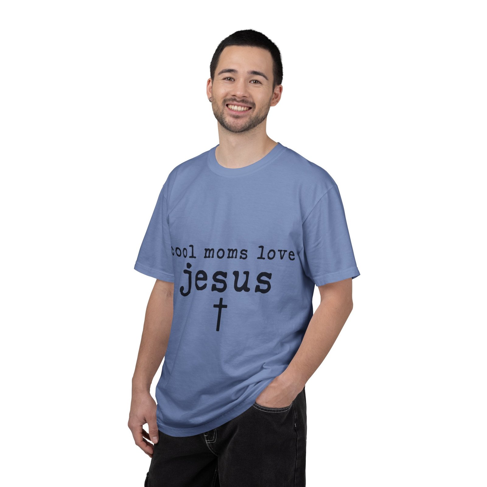 Cool Moms Love Jesus T-Shirt — Christian Mom Faith Tee - Image 30