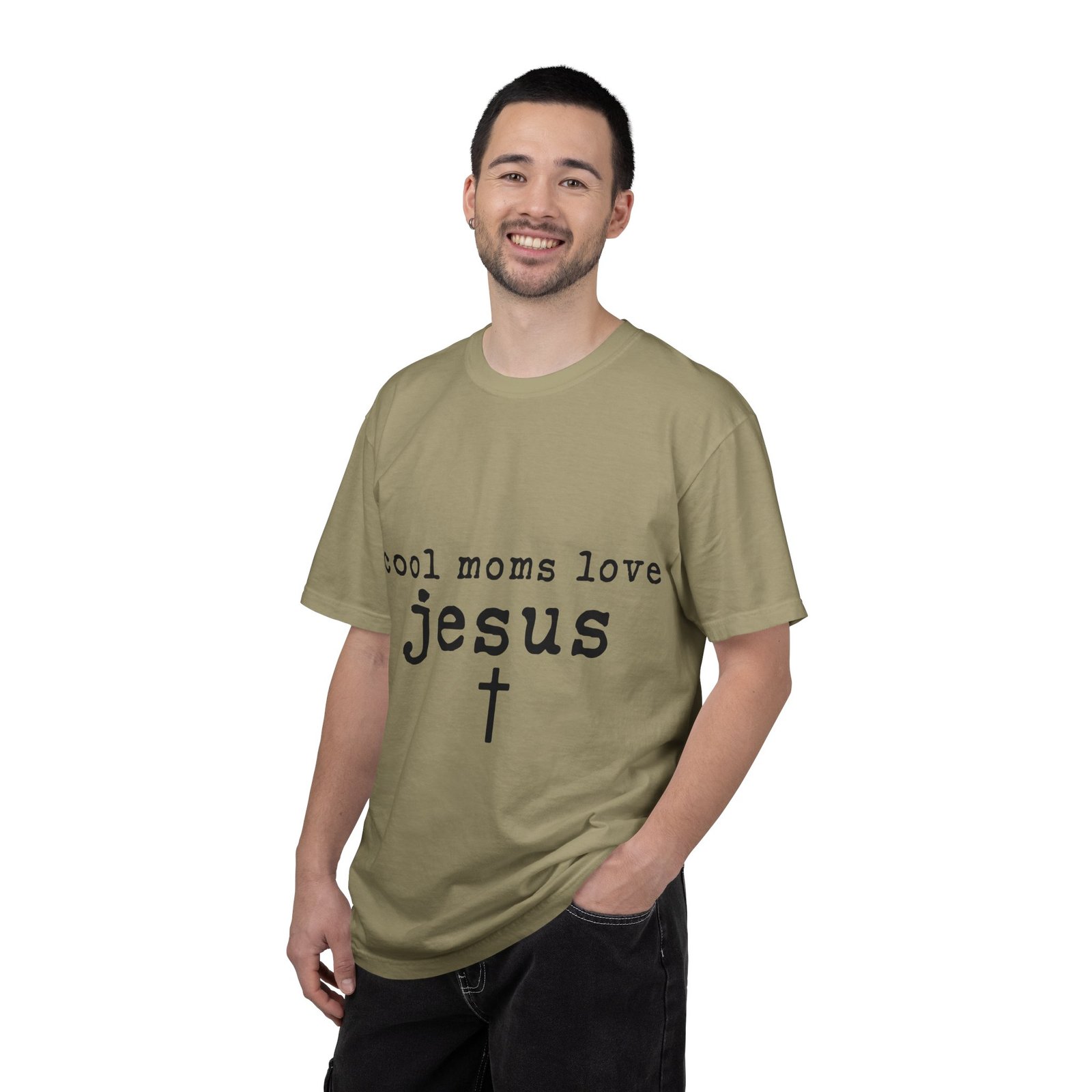 Cool Moms Love Jesus T-Shirt — Christian Mom Faith Tee - Image 12