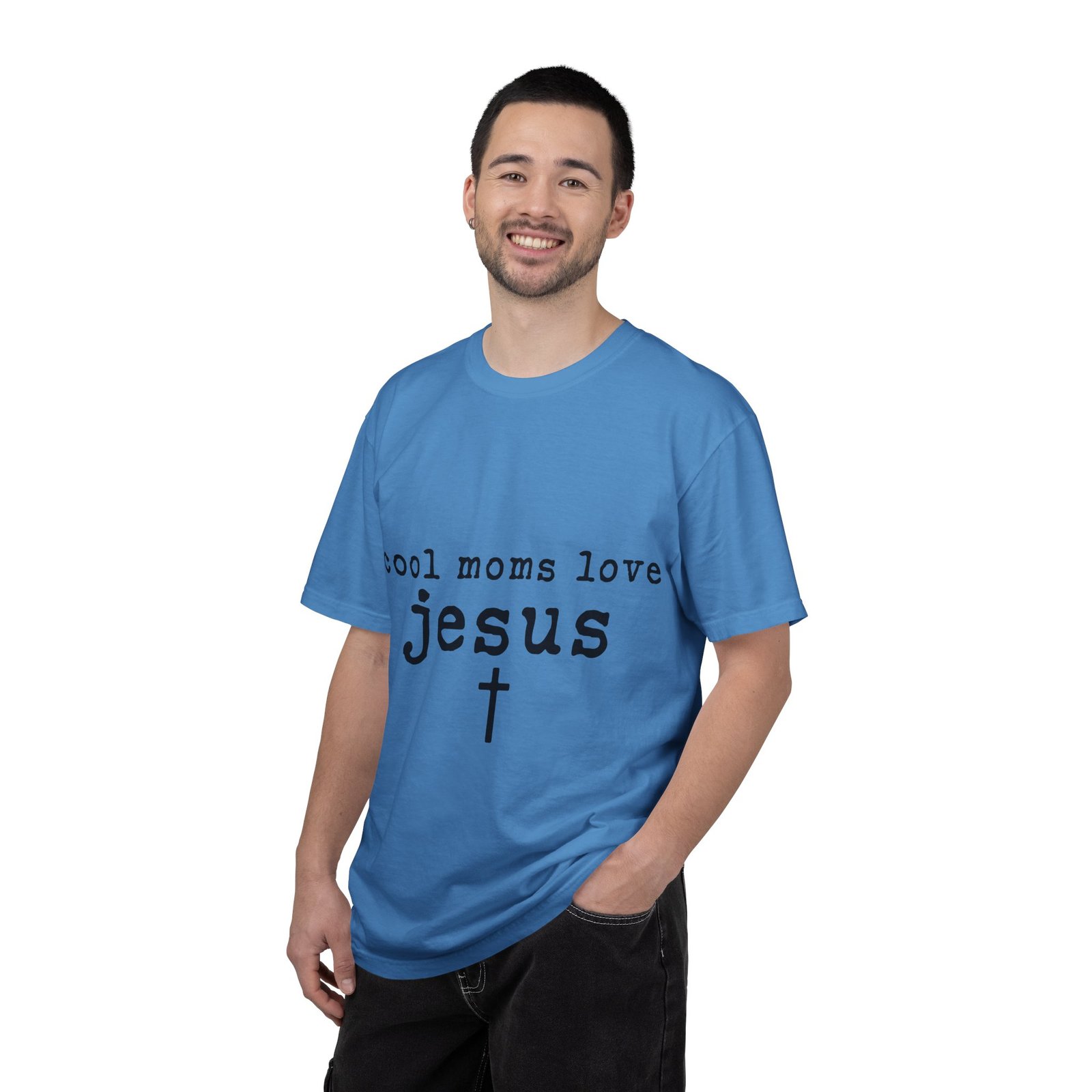 Cool Moms Love Jesus T-Shirt — Christian Mom Faith Tee - Image 33