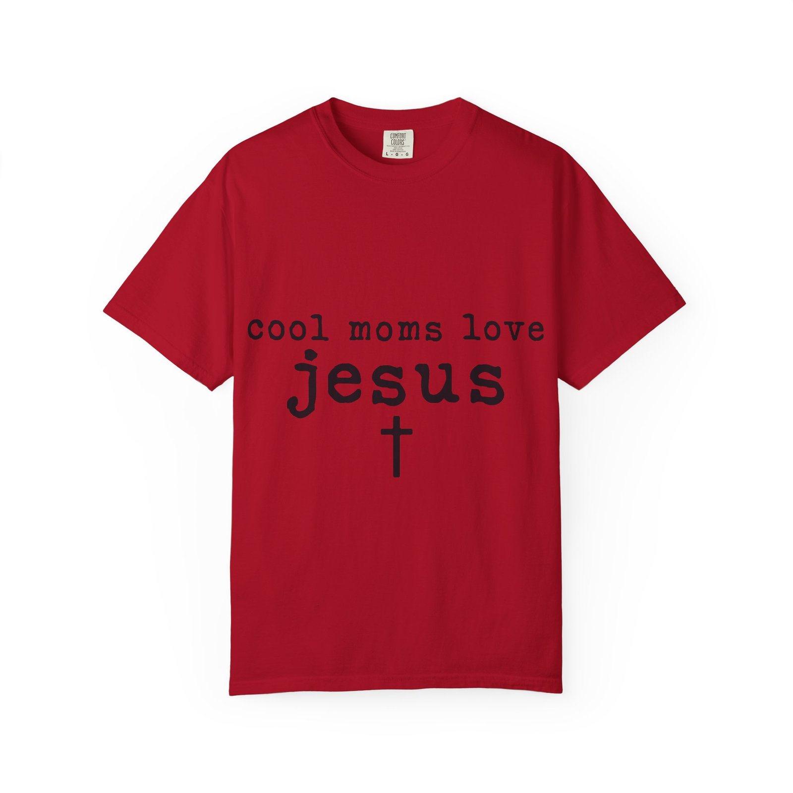 Cool Moms Love Jesus T-Shirt — Christian Mom Faith Tee - Image 40