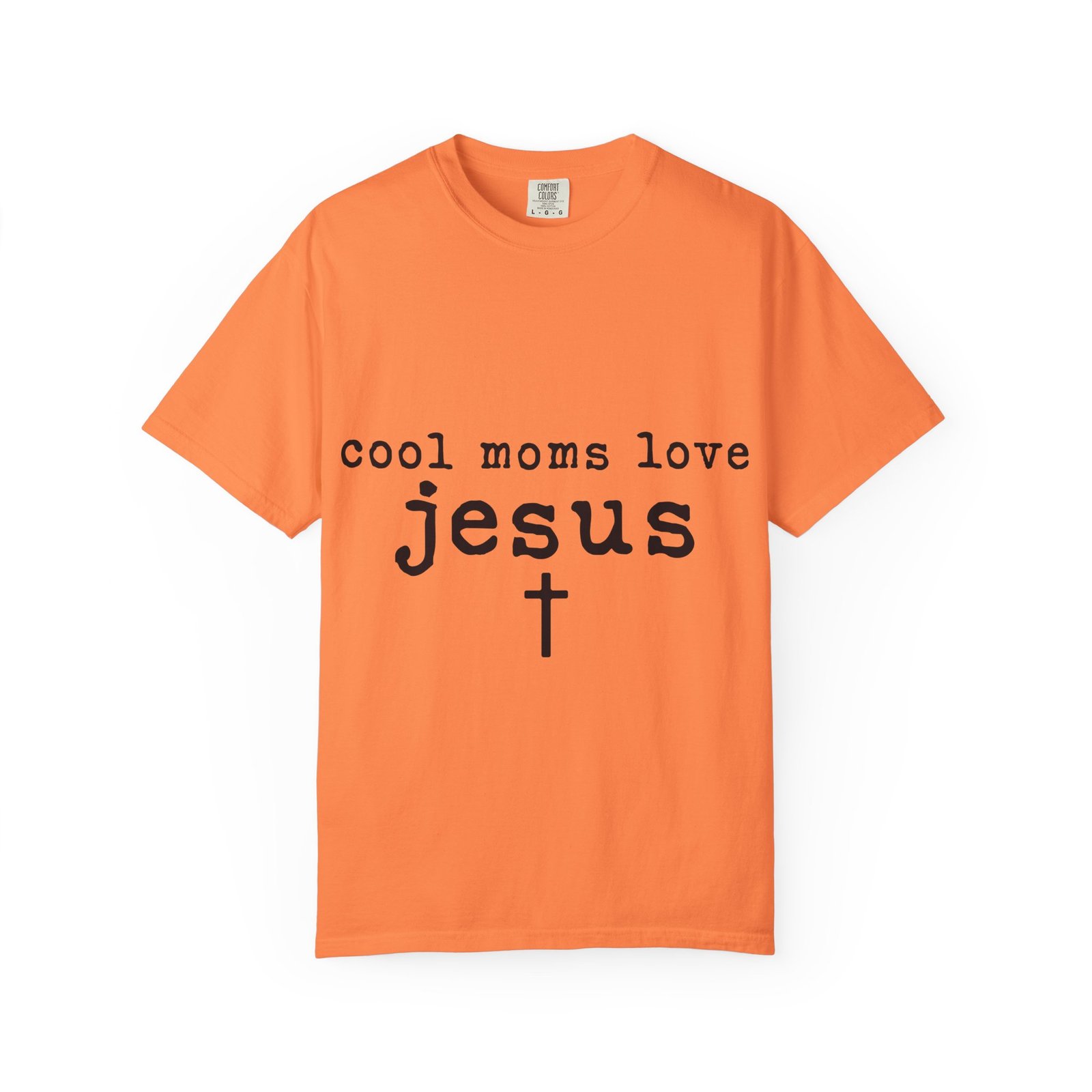 Cool Moms Love Jesus T-Shirt — Christian Mom Faith Tee - Image 4