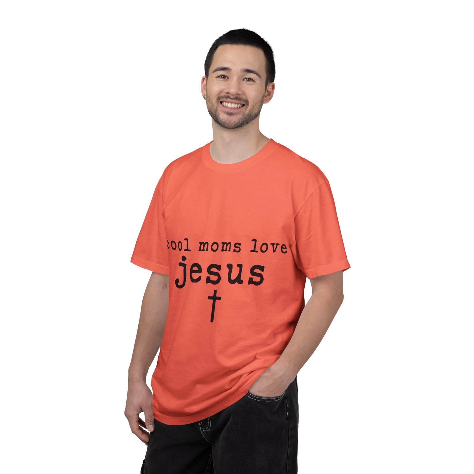 Cool Moms Love Jesus T-Shirt — Christian Mom Faith Tee - Image 9